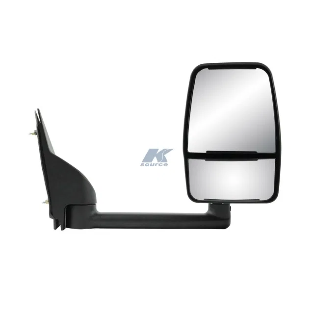 62169G – K-SOURCE Exterior Mirror, OEM Replacement Single Dual Lens Black With PTM Housing Manual Foldaway Without He...